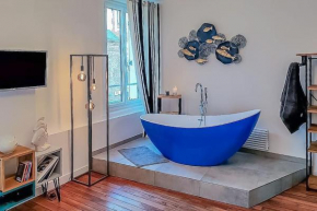 The blue suite Etretat